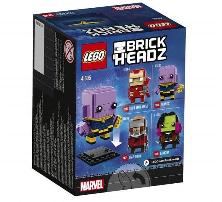 LEGO BrickHeadz 41605 Thanos back