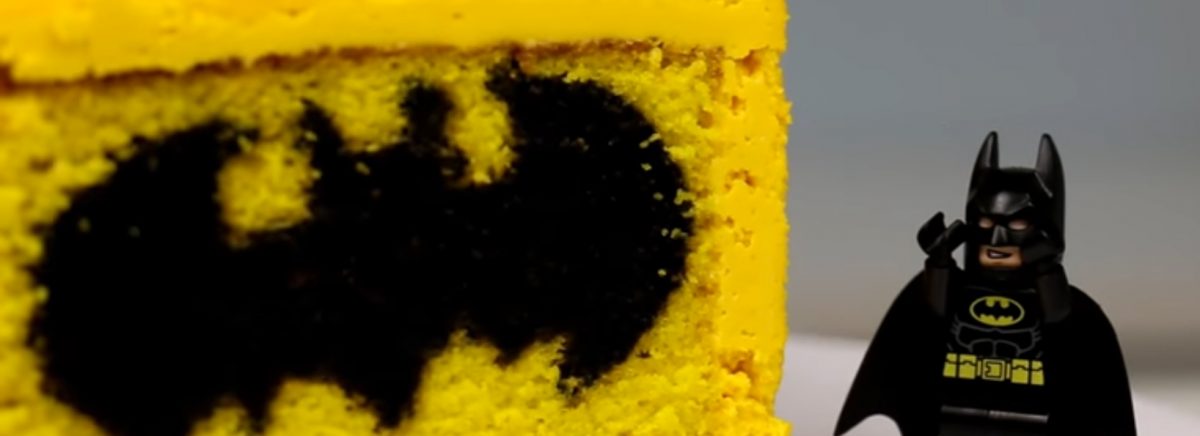 LEGO Batman cake