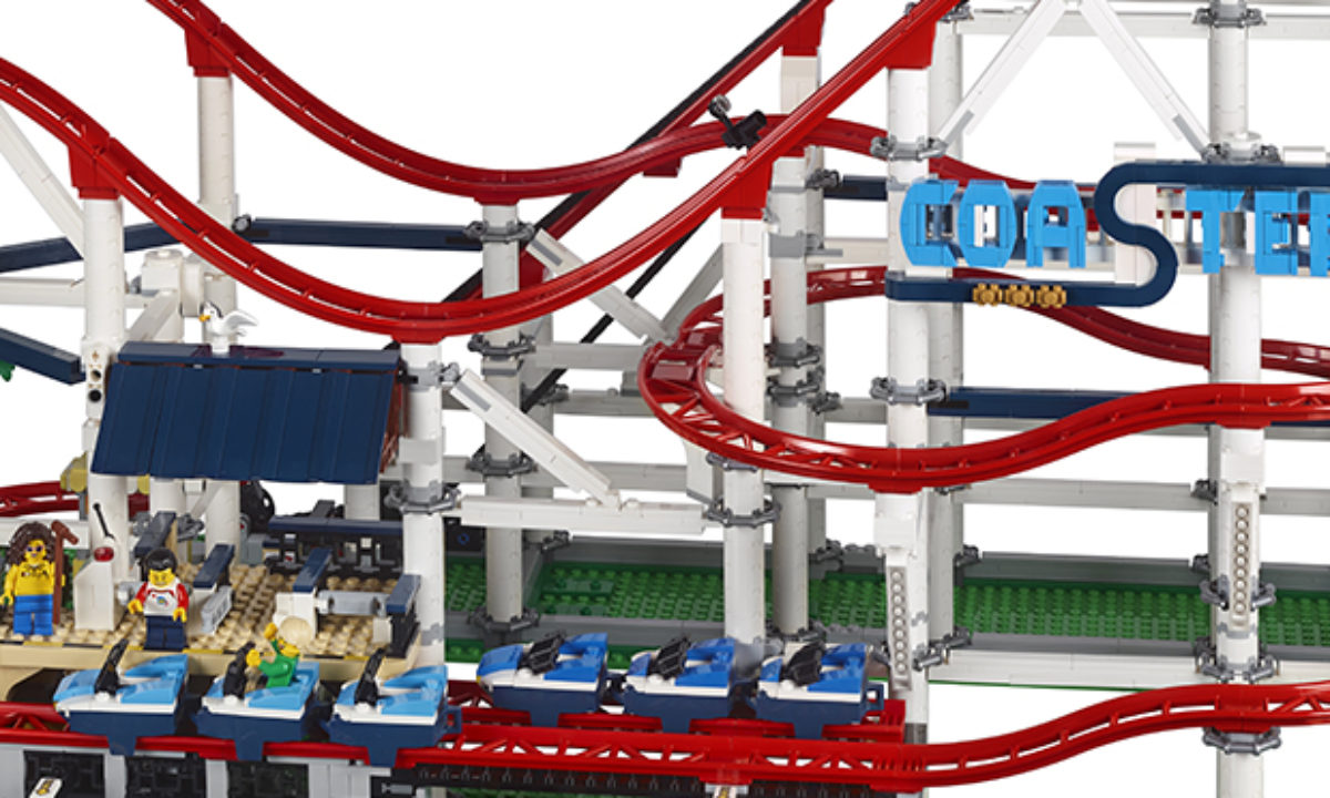lego roller coaster set 2018