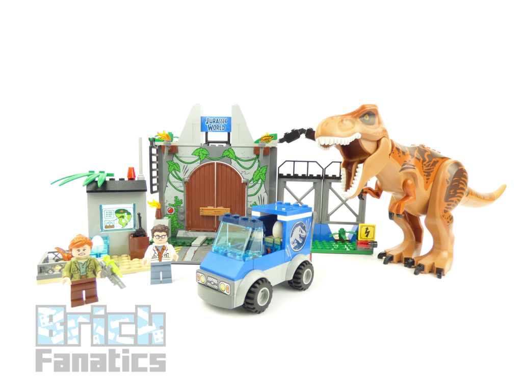 eksotisk stå på række Æsel LEGO Juniors Jurassic World: Fallen Kingdom 10758 T-Rex Breakout review
