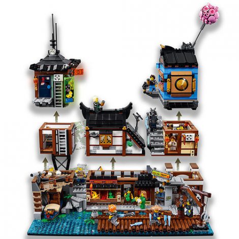 More images of The LEGO NINJAGO Movie 70657 NINJAGO City Docks