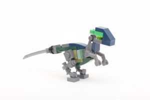 LEGO Jurassic World Fallen Kingdom Pachycephalosaurus Build 1