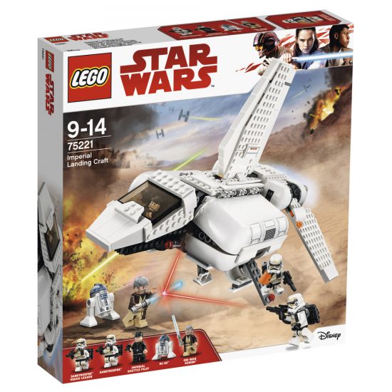 LEGO Star Wars 75221 Imperial Landing Craft boxed images revealed