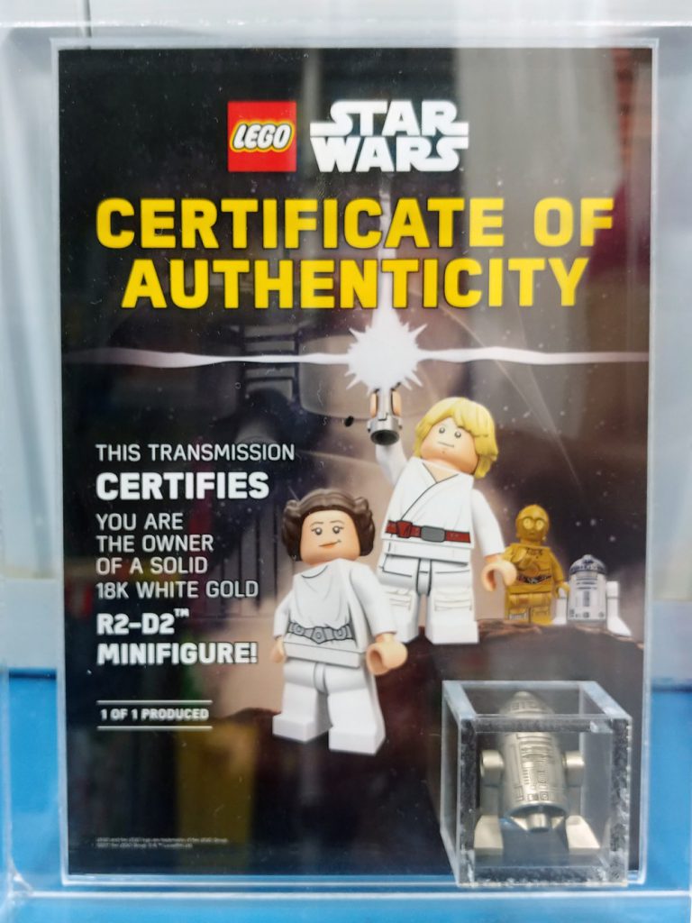 LEGO Star Wars Gold R2 D2