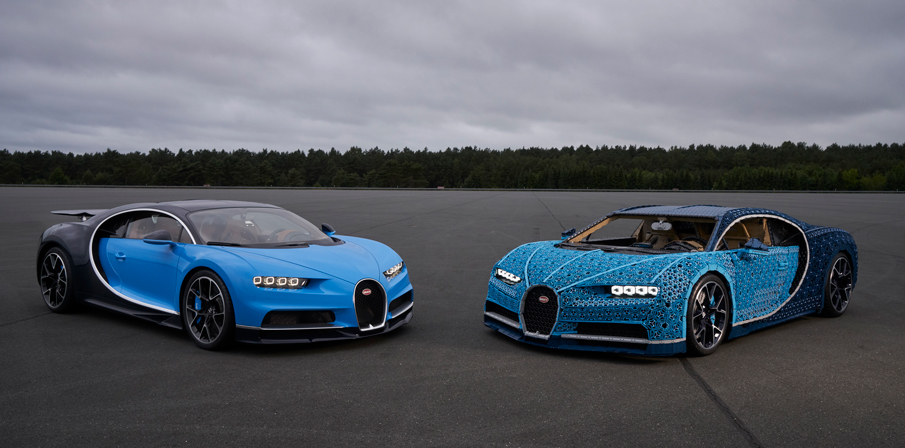 LEGO Technic Bugatti Chiron real