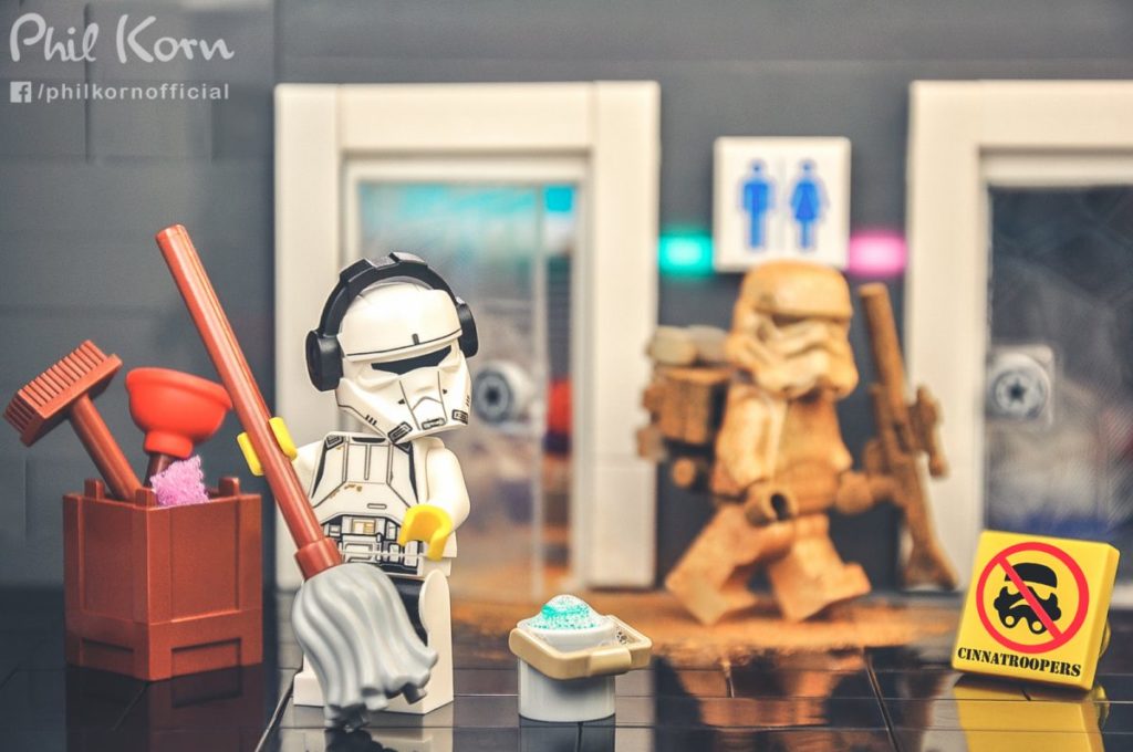 Soldado de limpieza de Brick Pic