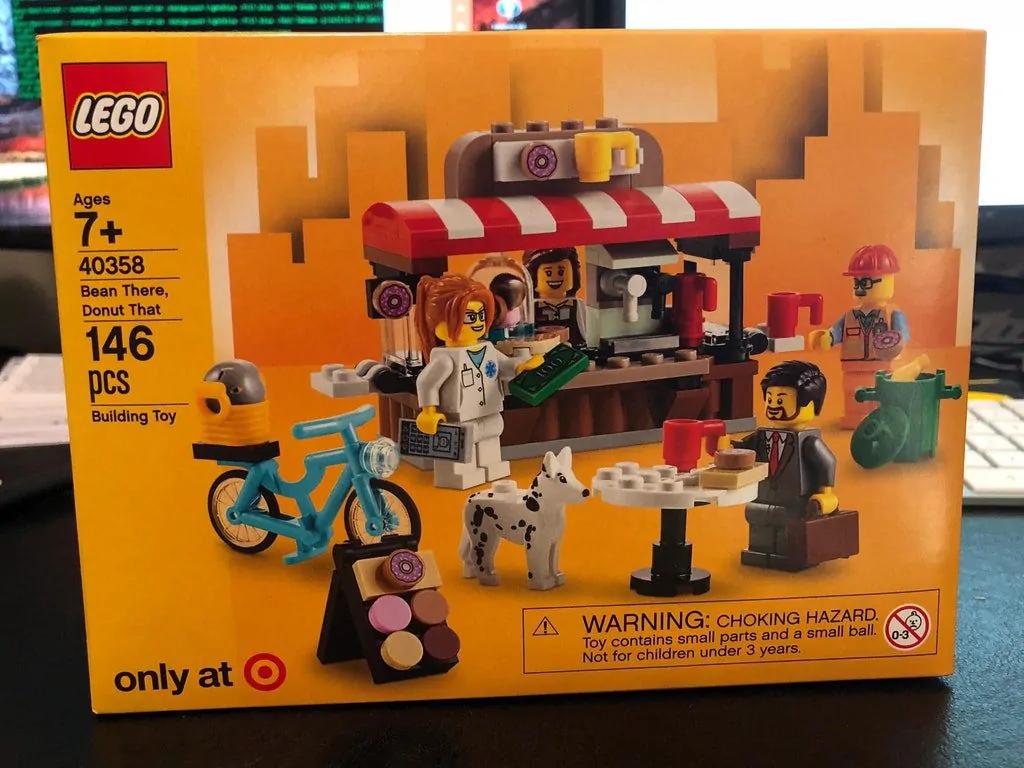 lego bean there donut that