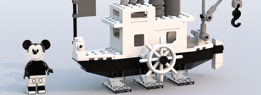 LEGO Steamboat Willie Mikke Mus omtalt