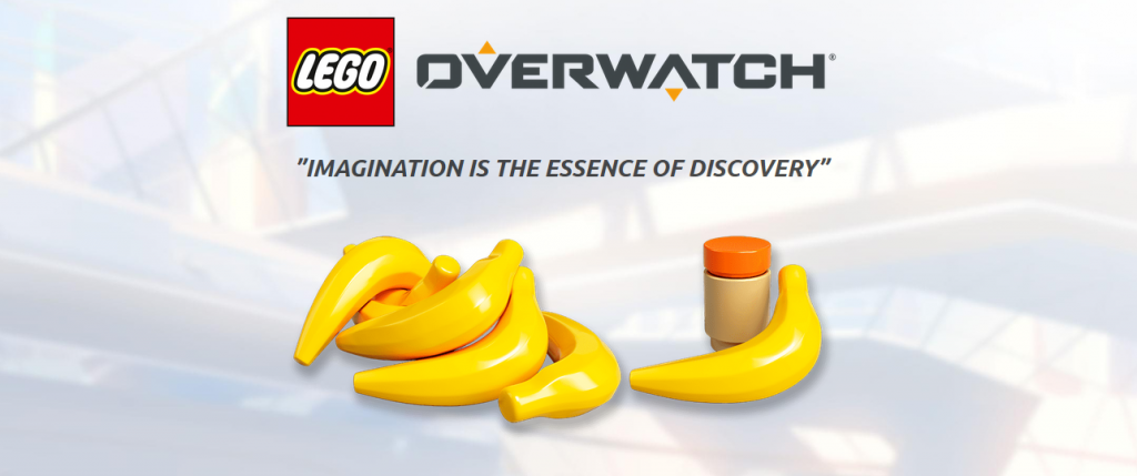 LEGO Overwatch banana teaser