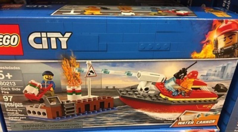 LEGO City 60213 Dock Side Fire