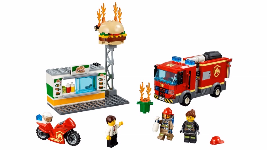 LEGO City 60214 Burger Bar Fire Rescue 3