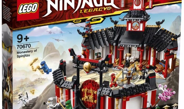 LEGO NINJAGO Legacy 70670 Monastery of Spinjitzu 3