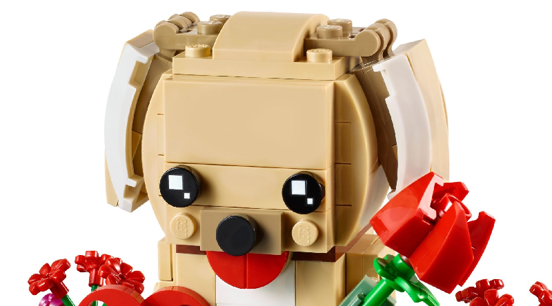 brickheadz puppy