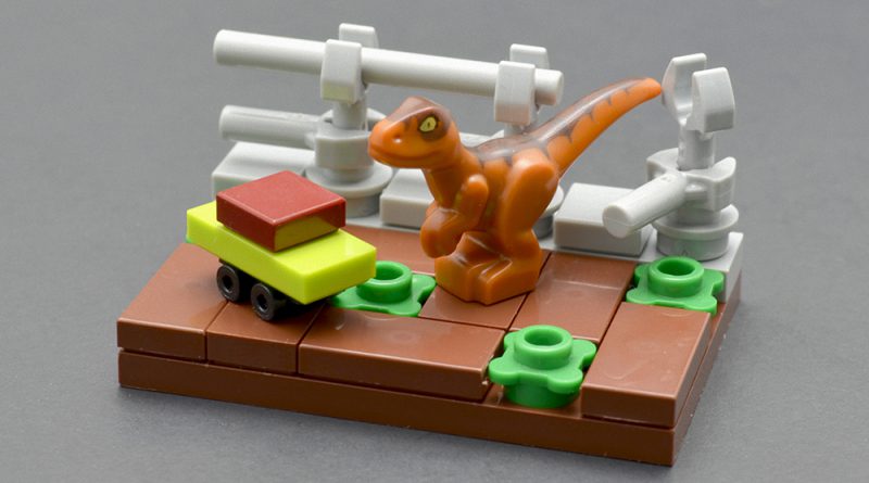 LEGO Jurassic Park t rex escape main