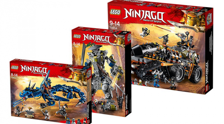 Lego Ninjago Les Trois Masque Oni LEGO NINJAGO Diesels and Dragons Bundle offre une offre de Noël