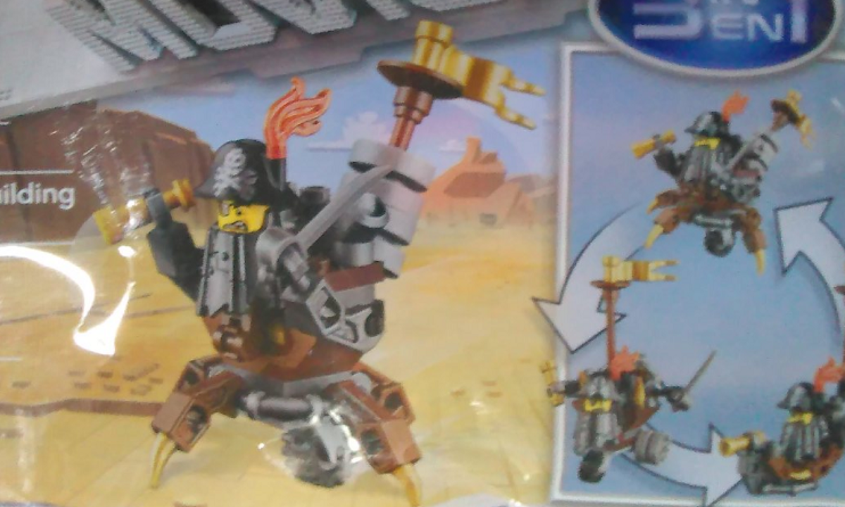lego movie 2 metalbeard polybag