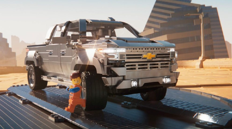Chevrolet LEGO advert featured 800 445