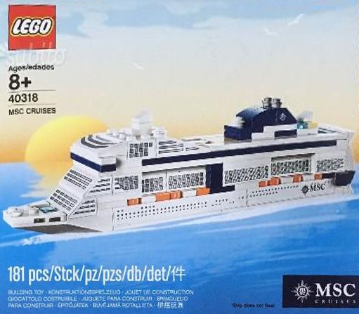 LEGO 40318 MSC Cruises 2
