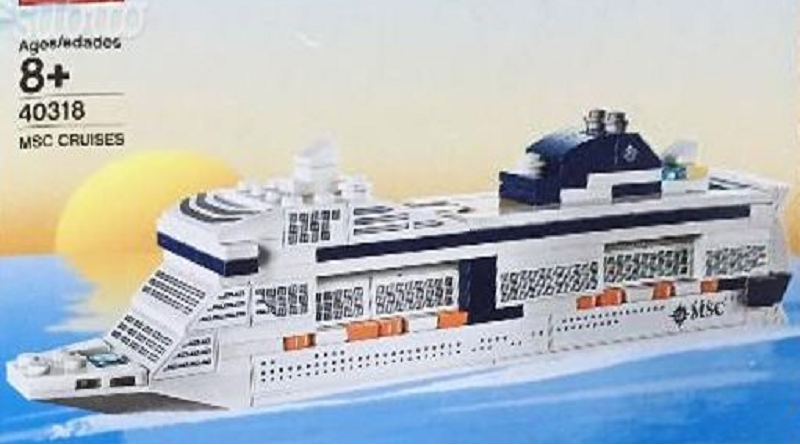 lego cruise ship msc