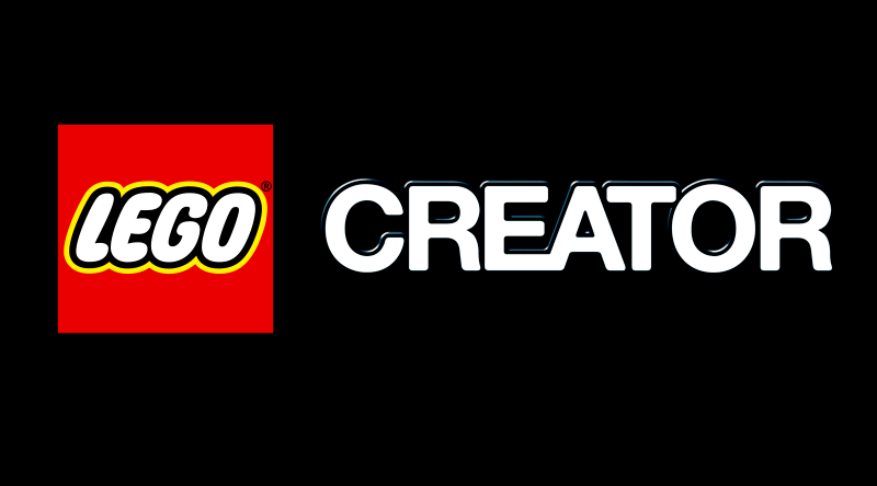 Logotipo de LEGO Creator destacado 800