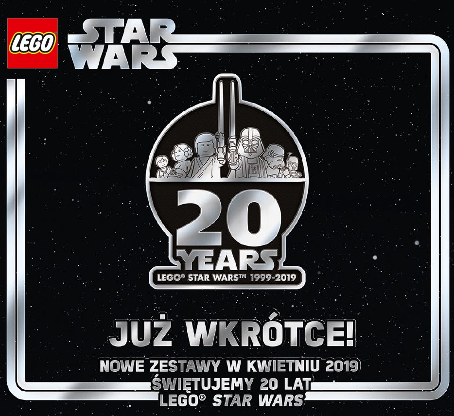 LEGO Star Wars 20 anniversary logo