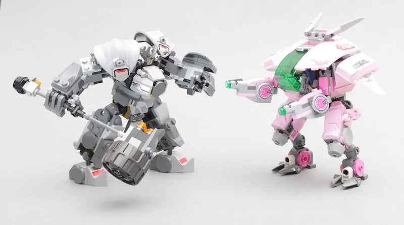 lego dva and reinhardt