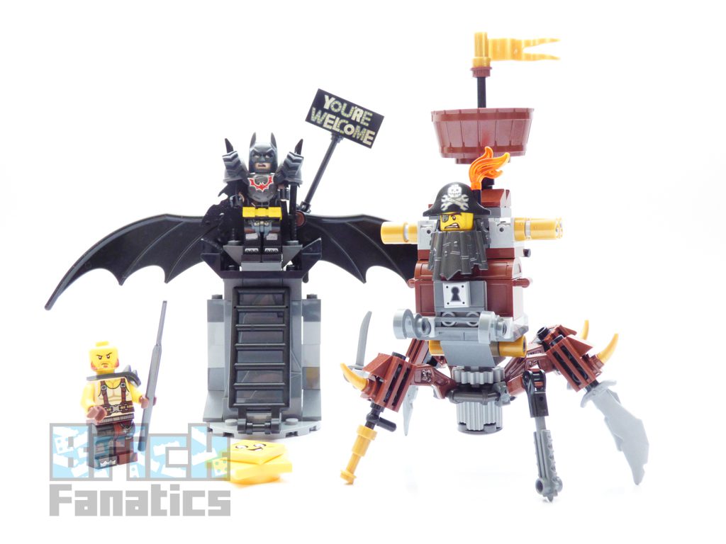 The LEGO Movie 2 70836 Battle Ready Batman Metalbeard 4