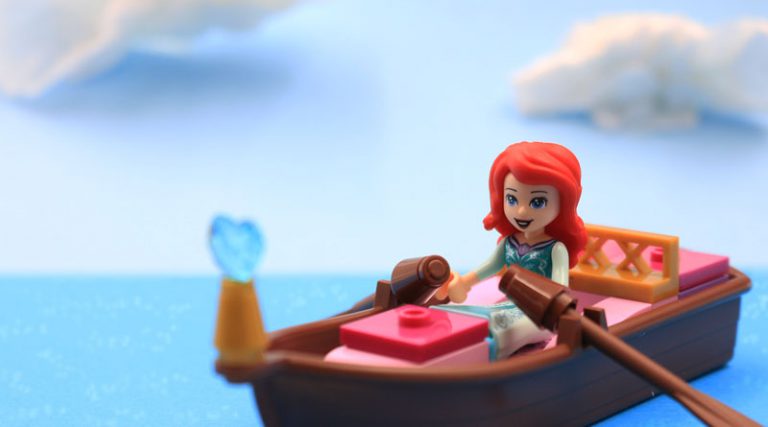 lego disney princess ariel's seaside castle building set 41160