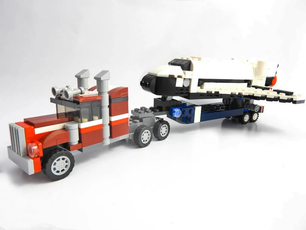 Lego space sales shuttle transporter