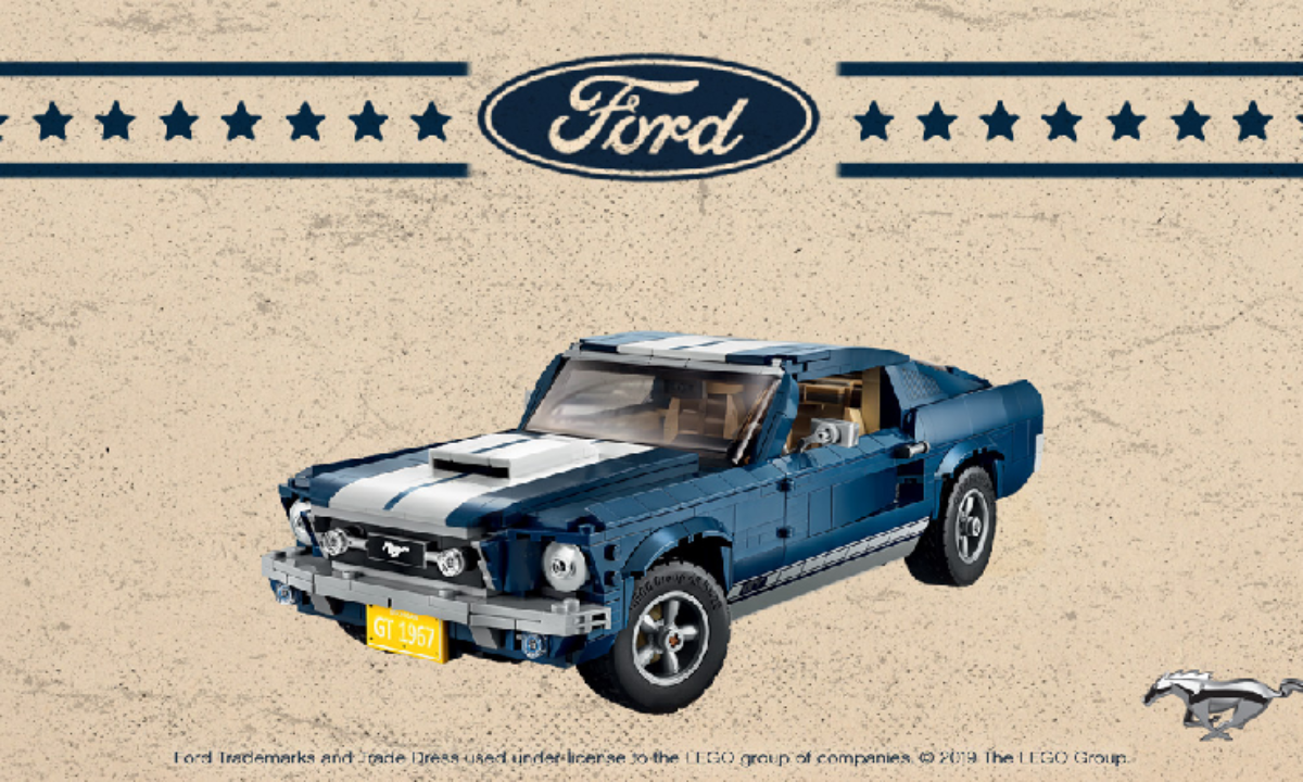 lego mustang 2019