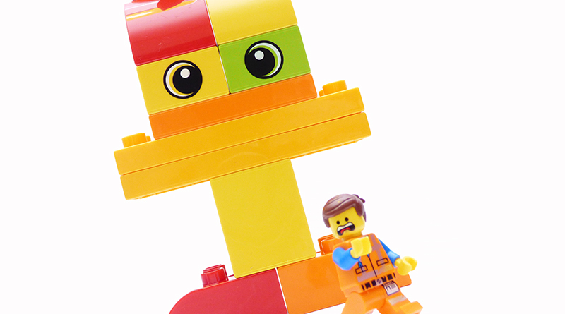 The LEGO 2: The Second Part Emmet and Visitors from the DUPLO Planet
