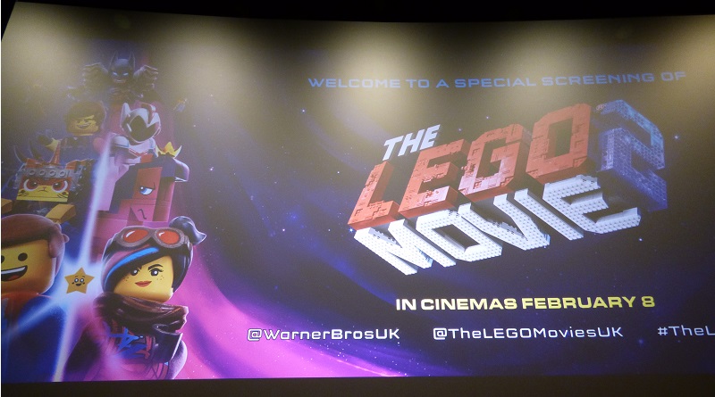 The LEGO Movie 2 UK premiere featured 800 445