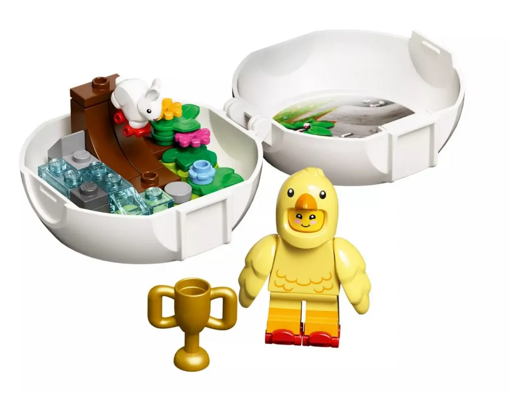 lego brickheadz easter chick