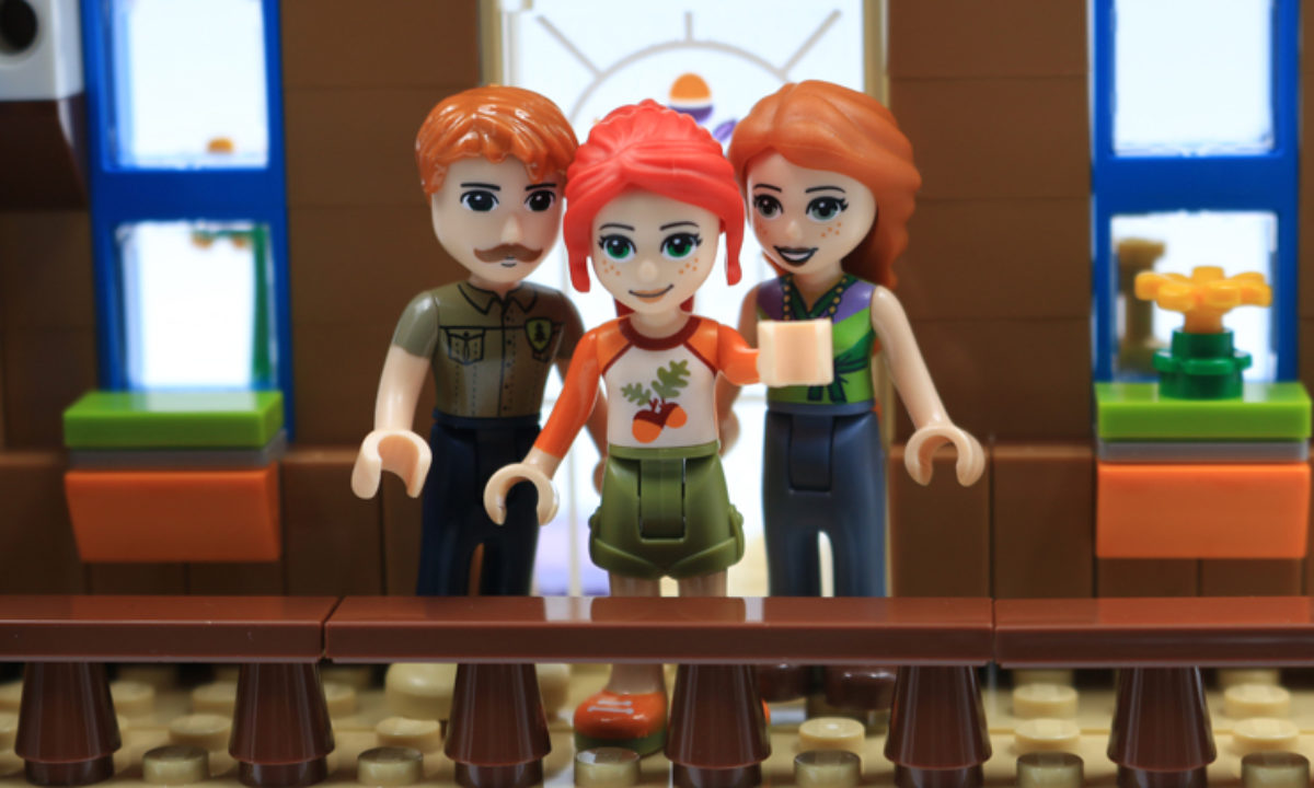 lego friends into the woods