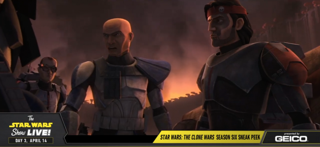Risultati immagini per the clone wars celebration panel