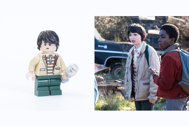 LEGO Stranger Things 75810 The Upside Down review minifigure comparison mike