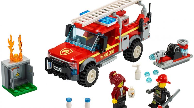 LEGO City 60231 Fire Chief Response Truck 800x445
