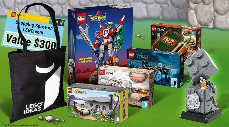 LEGO Ideas Il concorso dei Flintstones presentava 800 445