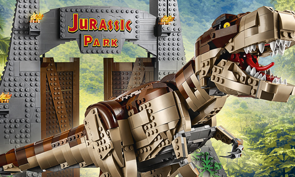 lego jurassic park 1993