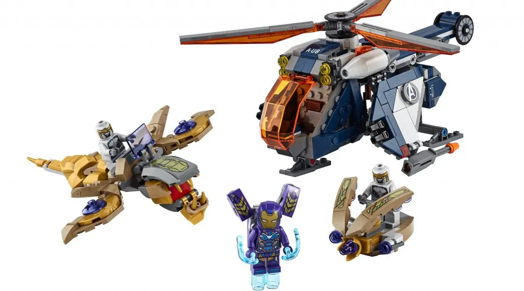 LEGO Avengers: Endgame set Avengers Helicopter Drop revealed