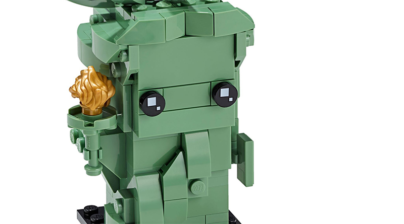 lego statue of liberty brickheadz