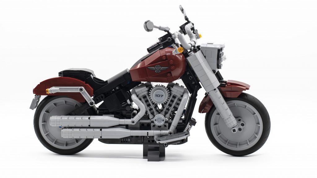 The Lego Harley-Davidson Fat Boy is one of its most realistic sets