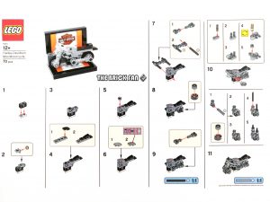 LEGO Creator Expert 10269 Harley Davidson Fat Boy mini inst 1