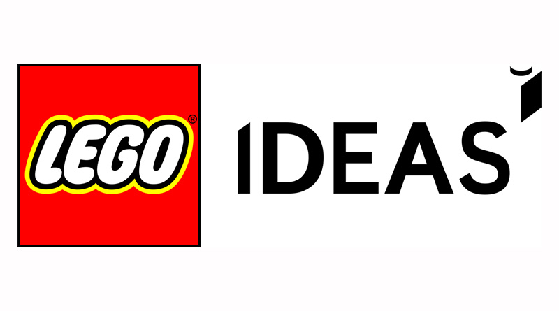 LEGO Ideas logo in primo piano 800 445