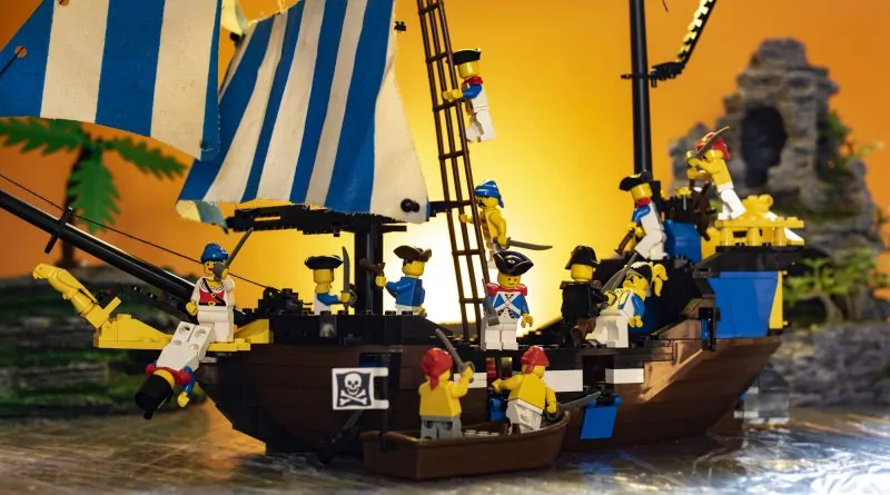 lego pirate battle