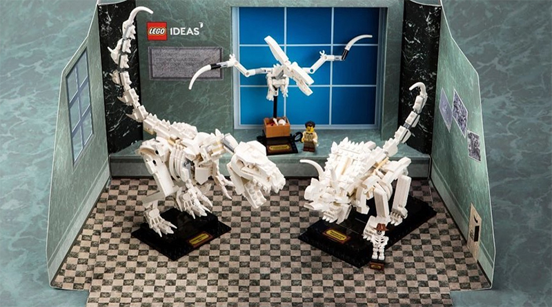 LEGO Ideas 21320 Dinosaur Fossils Display featured 800 445