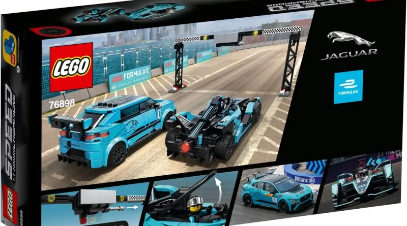 LEGO Speed Champions 76898 Formula E Panasonic Jaguar Racing GEN 2