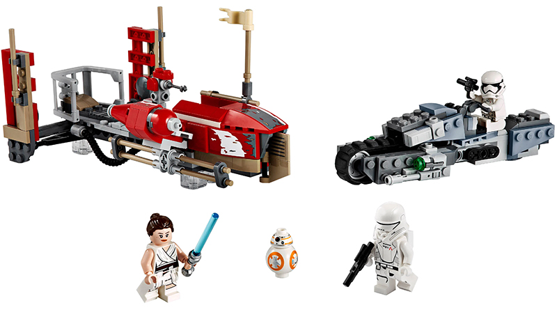 LEGO Star Wars 75273 Pasadana Speeder Chase featured 800 445