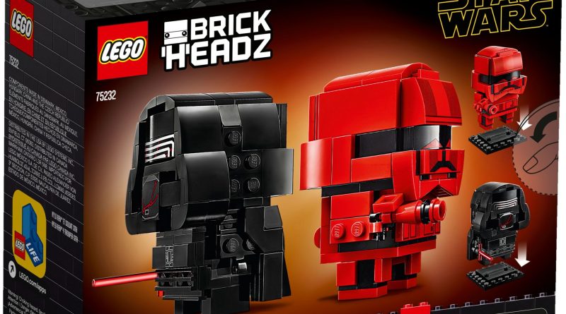LEGO Star Wars BrickHeadz 75232 Kylo Ren Sith Trooper 4