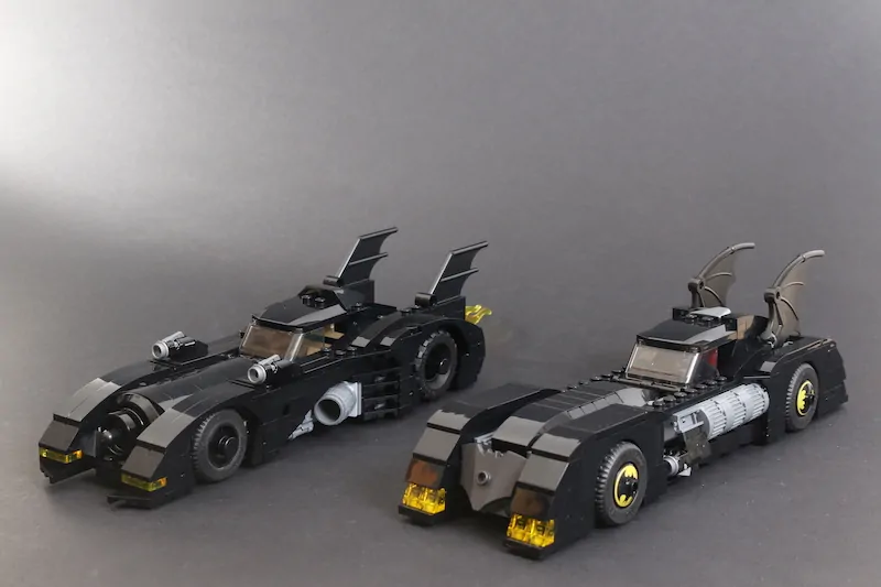 LEGO limited-edition 1989 Batmobile promotional minifig-scale set
